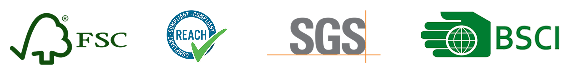 icon FSC SGS BSCI REACH