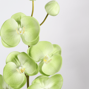 104 cm ArtificialaOrchid Stem Green factory (2)