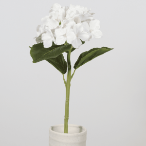51 cm Artificial White Hydrangea Stemmanufacturer-3