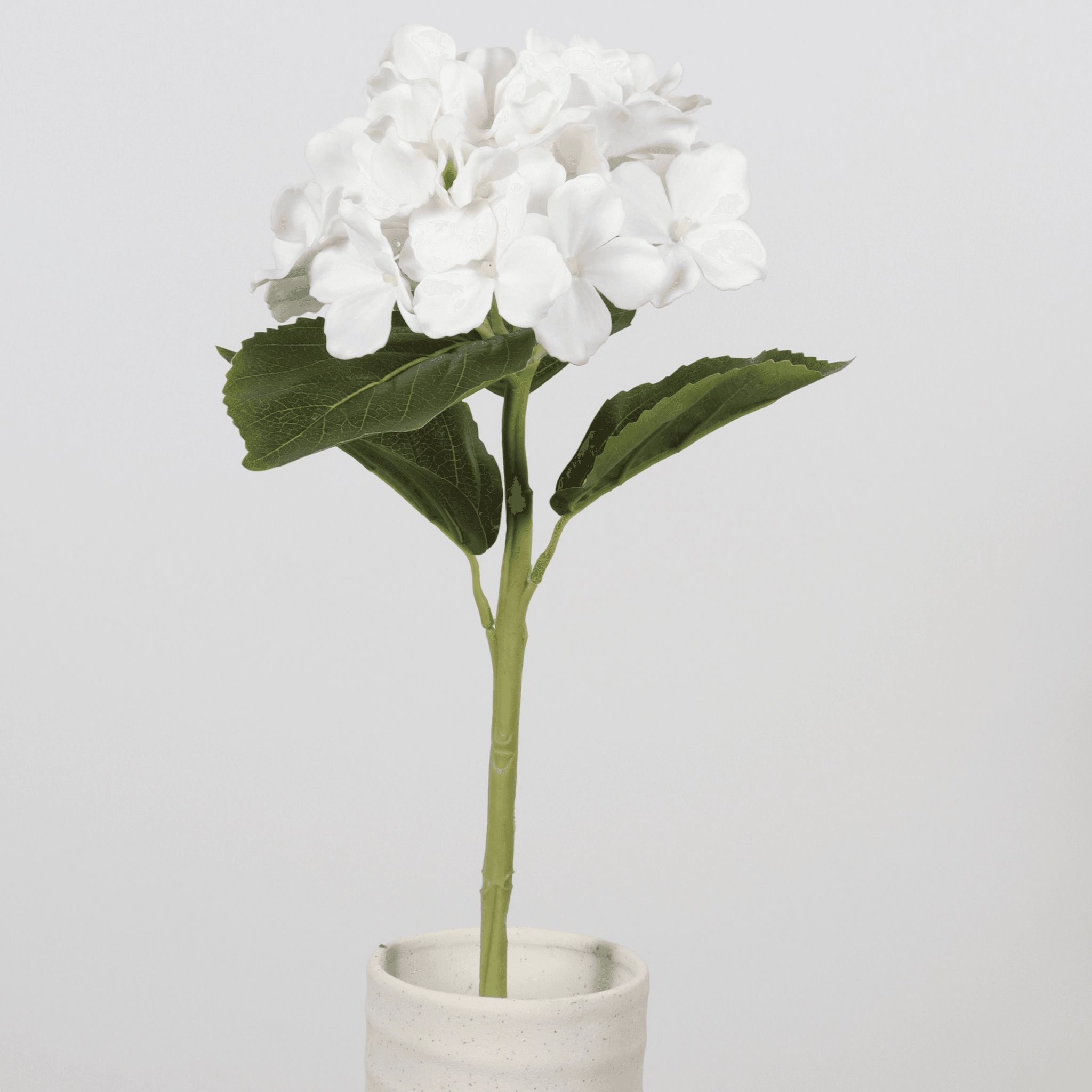 51 cm Artificial White Hydrangea Stemmanufacturer-3
