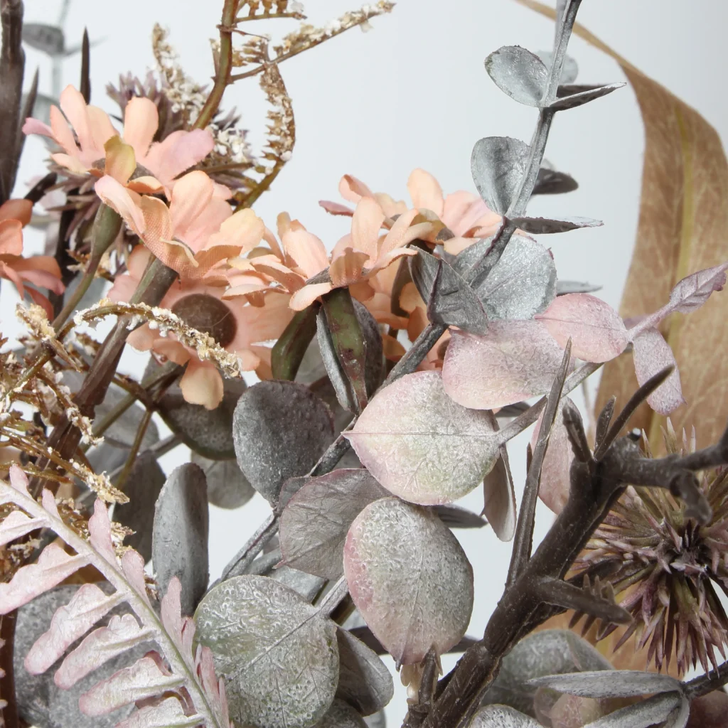 Ramo mixto de rosas vintage artificiales de 53 cm 26STB360002 detalles3