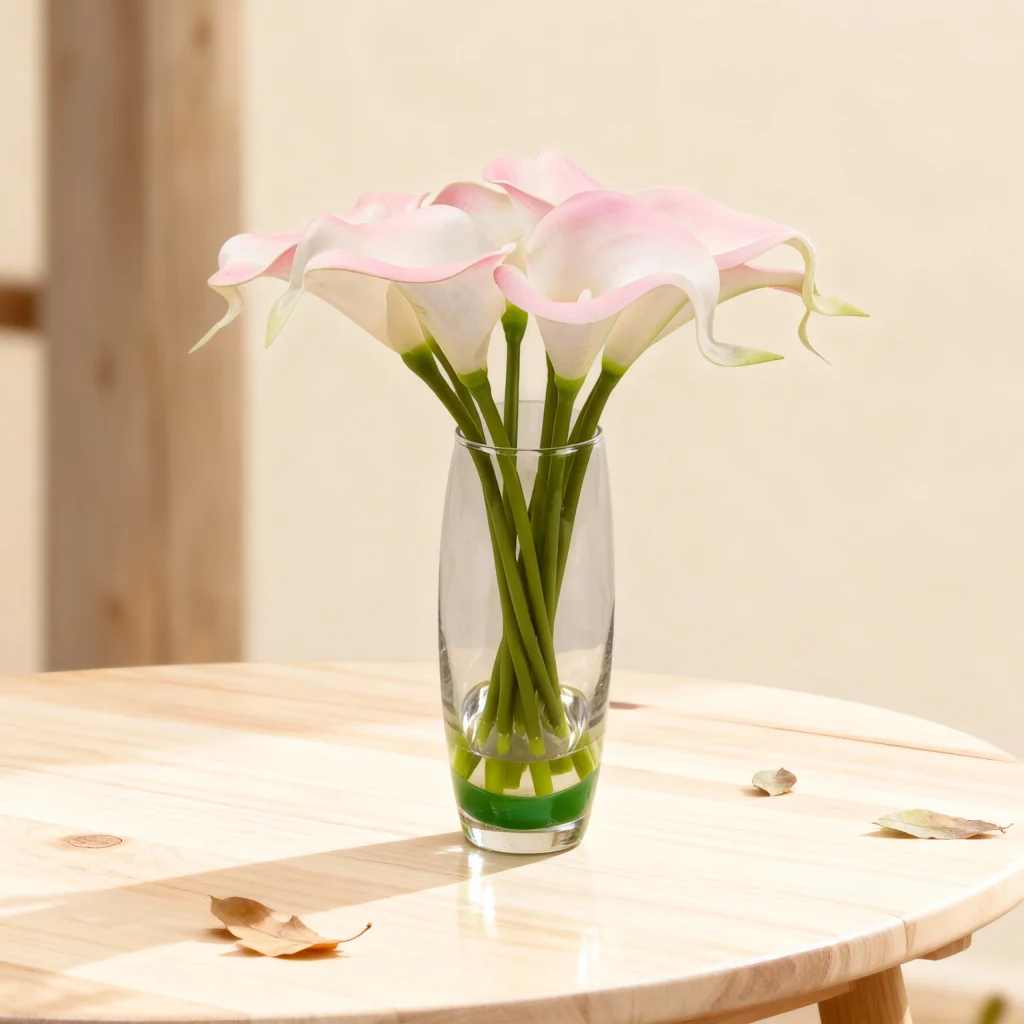 6cm Artificial Calla Lily with Faux Water 25STZ293052-1 scene 2