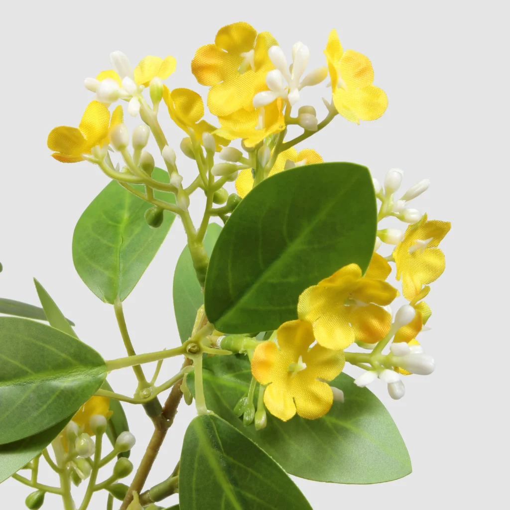 Potencia lila de nieve artificial de 80 cm 26STD586002 detalles 2