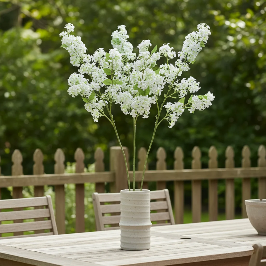 91cm Artificial Orange Jasmine Spray 25STD232002 scene