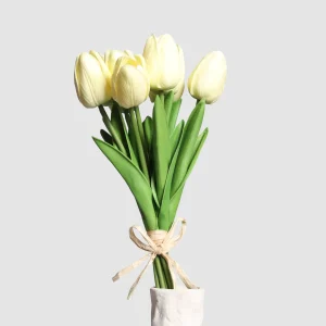 34cm Real Touch PU Tulip Bundle