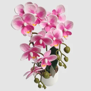 38cm Artificial Butterfly Orchid Pot