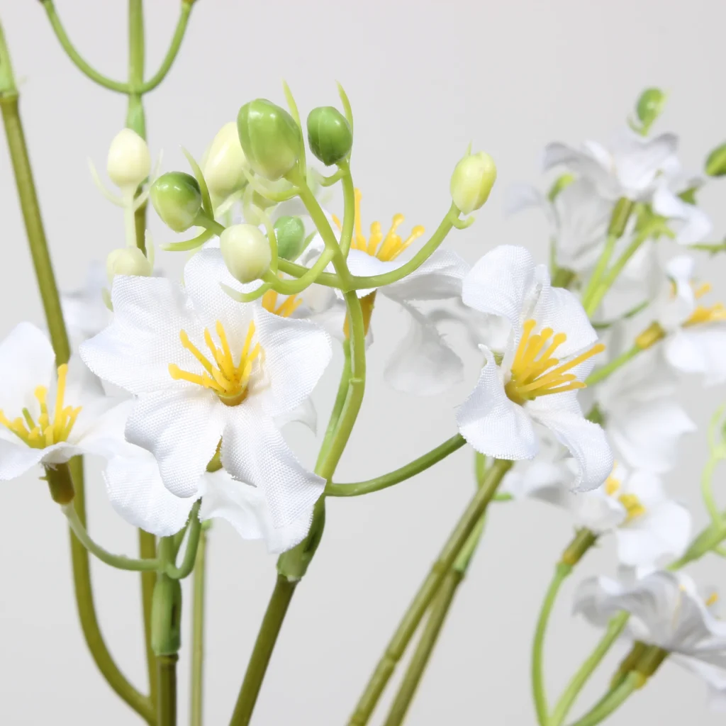 60cm Artificial Tung Blossom Spray details 2