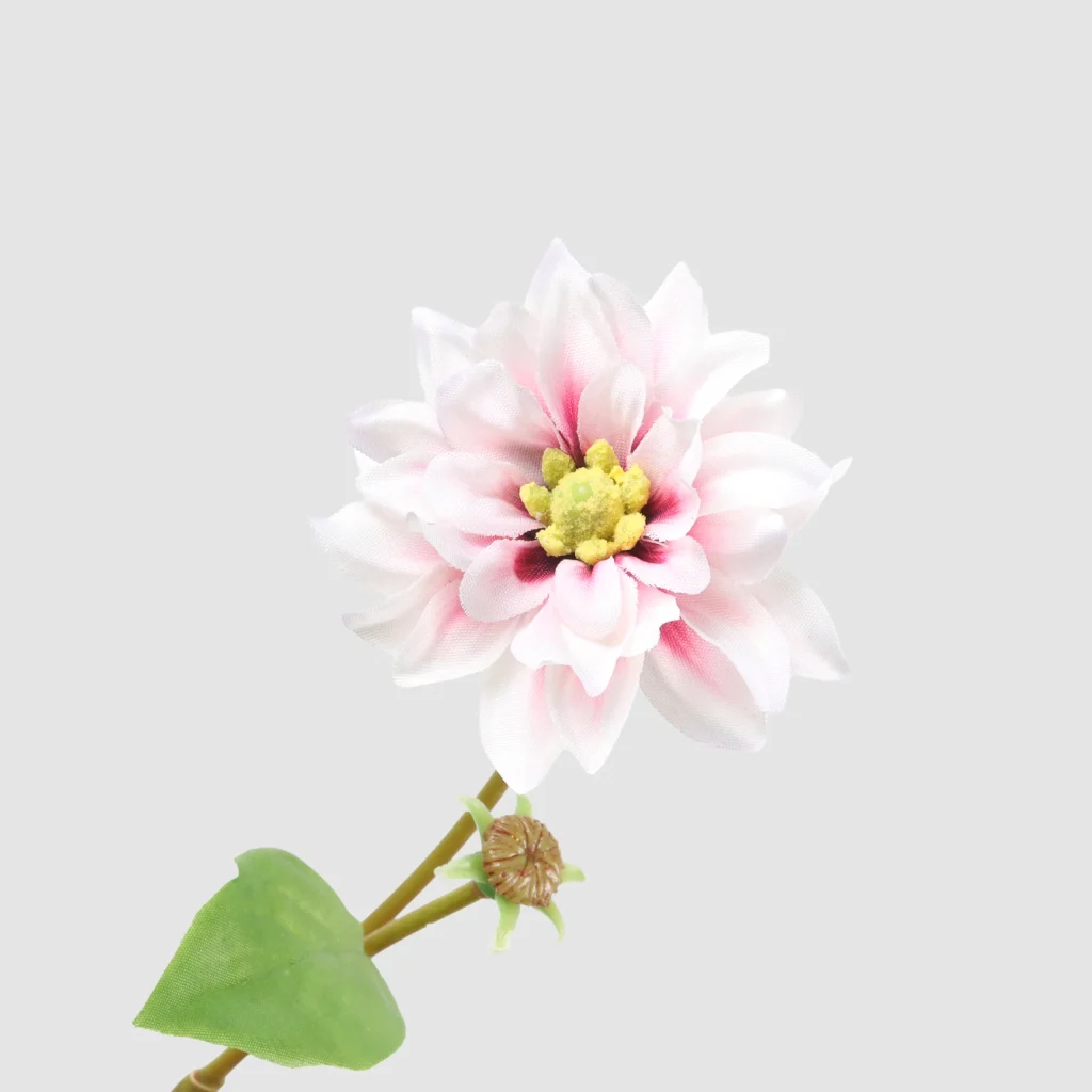 64cm Artificial Mini Dahlia Stem details