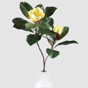 71cm Artificial Magnolia Leaf With Flower 25STD338091
