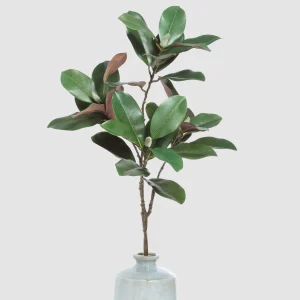 114cm Artificial Magnolia Leaf Branch 26STD338042-1