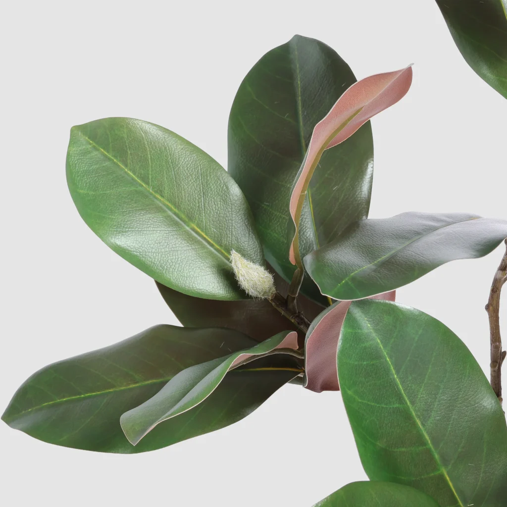 114cm Artificial Magnolia Leaf Branch 26STD338042-1 details