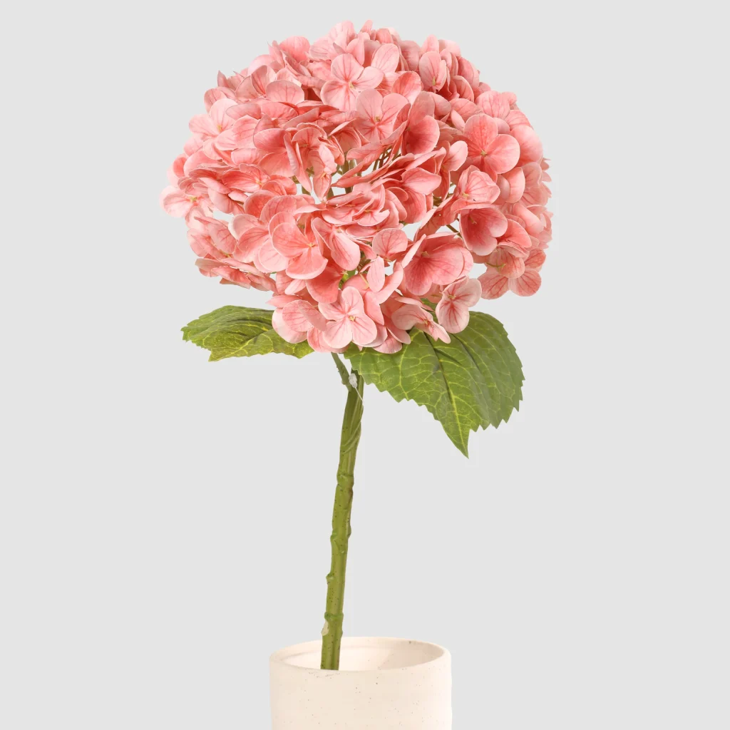 51cm Artificial Fabric Hydrangea Stem 26STD604002
