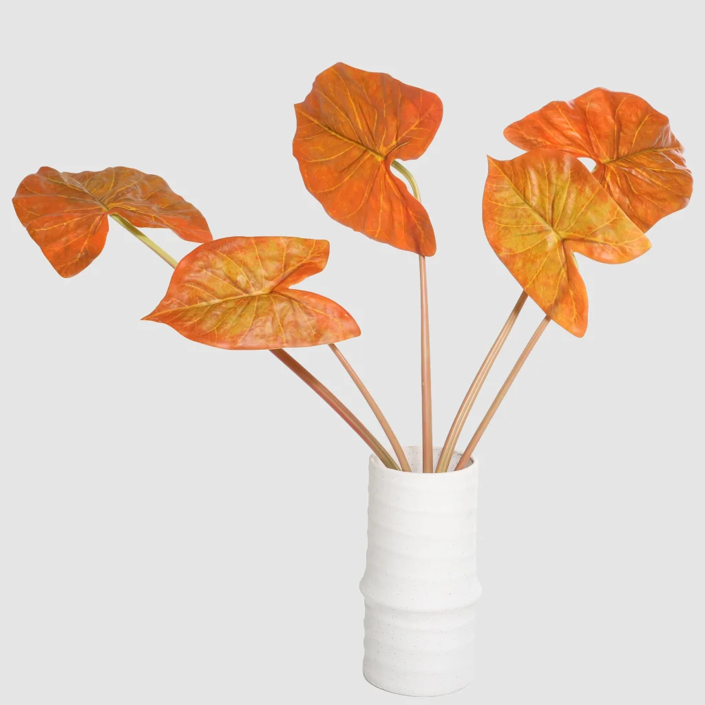 79cm Artificial Fall Caladium Plant