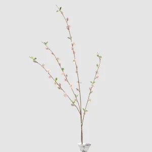 Tallo de 104 cm de flor artificial de melocotón 26STD612018