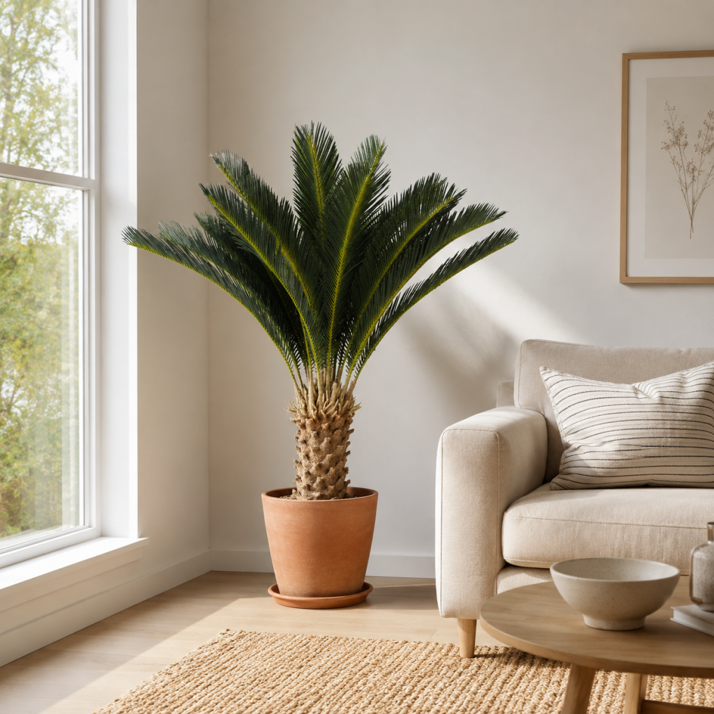 110cm Artificial Sago Palm Tree 25STP198001 scene