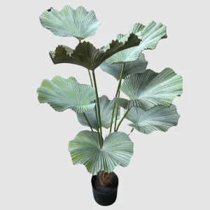 120cm Artificial Licuala Palm Tree 25STP402001-WP