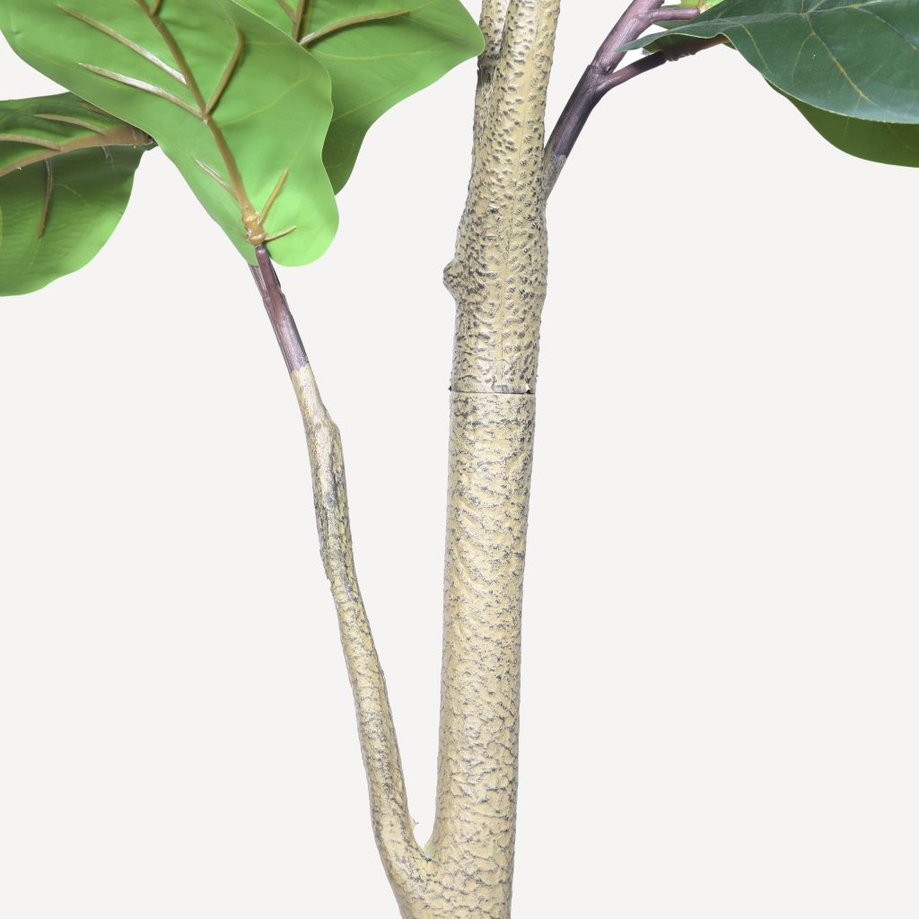 210cm Tall Artificial 3-Trunk Fiddle Leaf Fig Tree