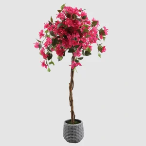 120cm Artificial Bougainvillea Tree
