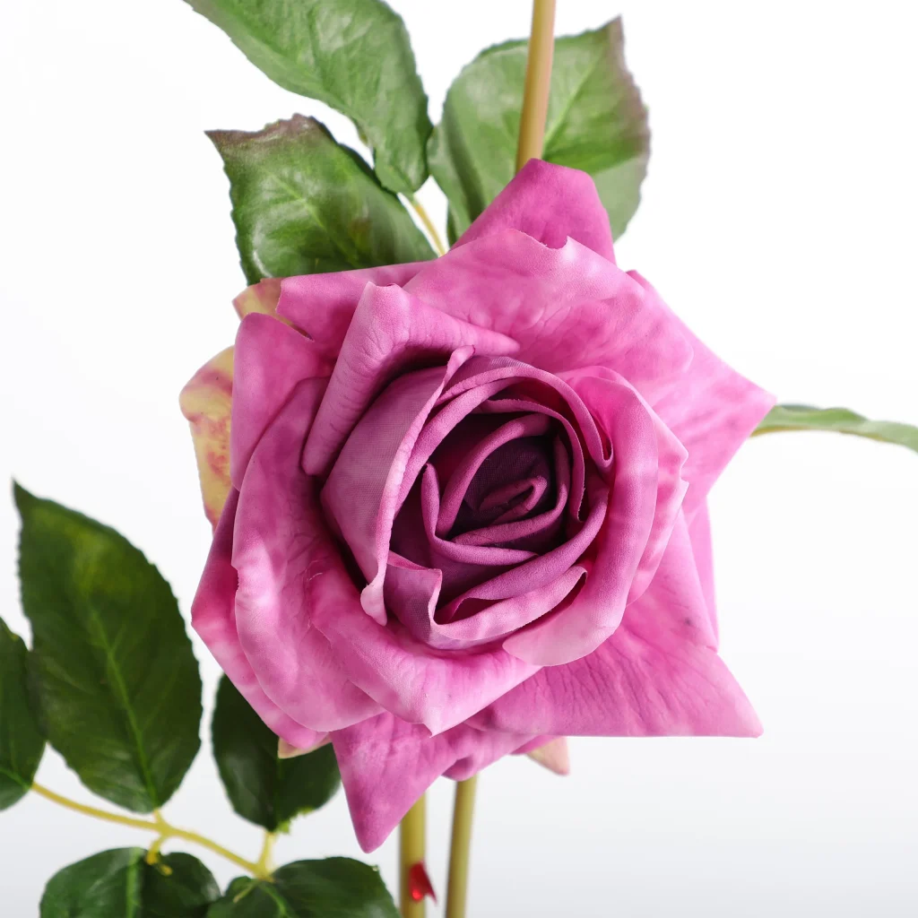 71cm Large Artificial Real Touch Rose Stem 26STD619003 details3