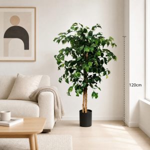 120cm Artificial Curved Ficus Tree 25STP227009