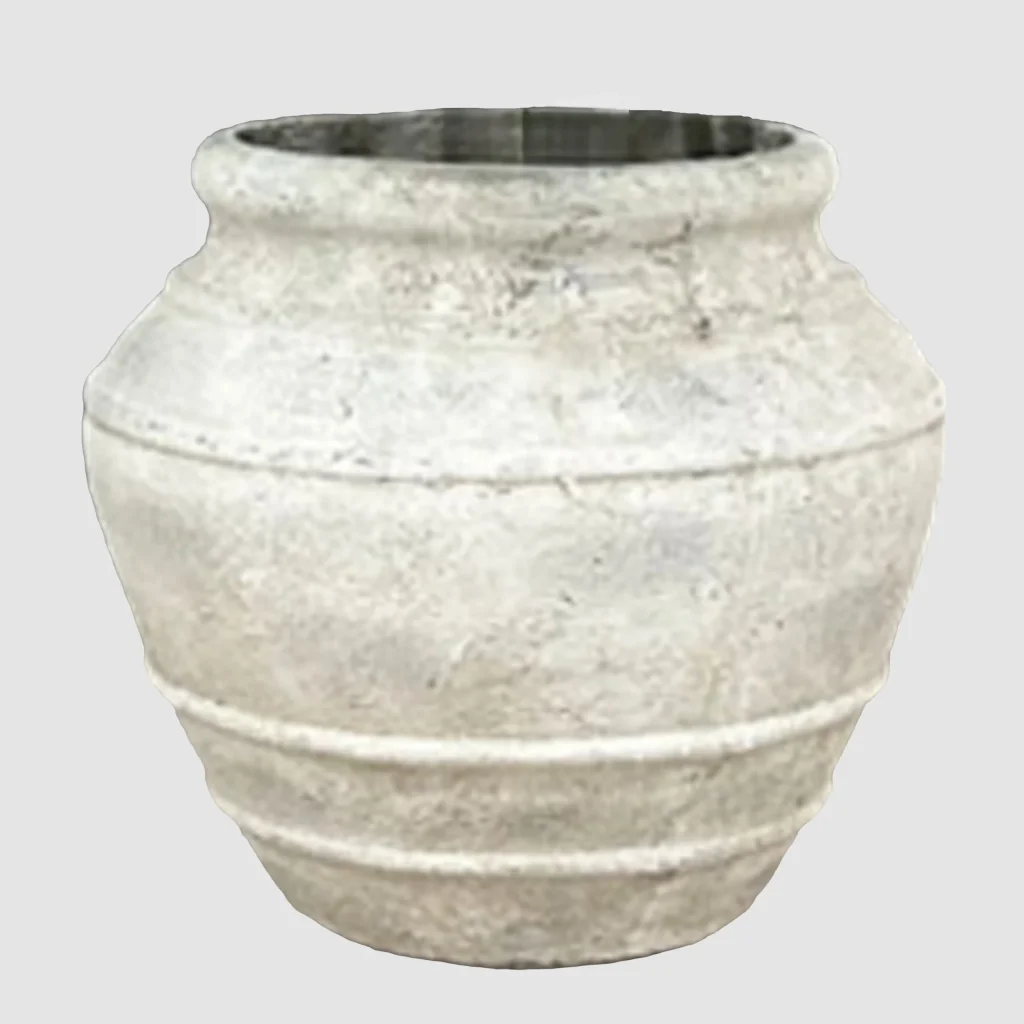 25STZ526010 39cm Textured Cement Planter