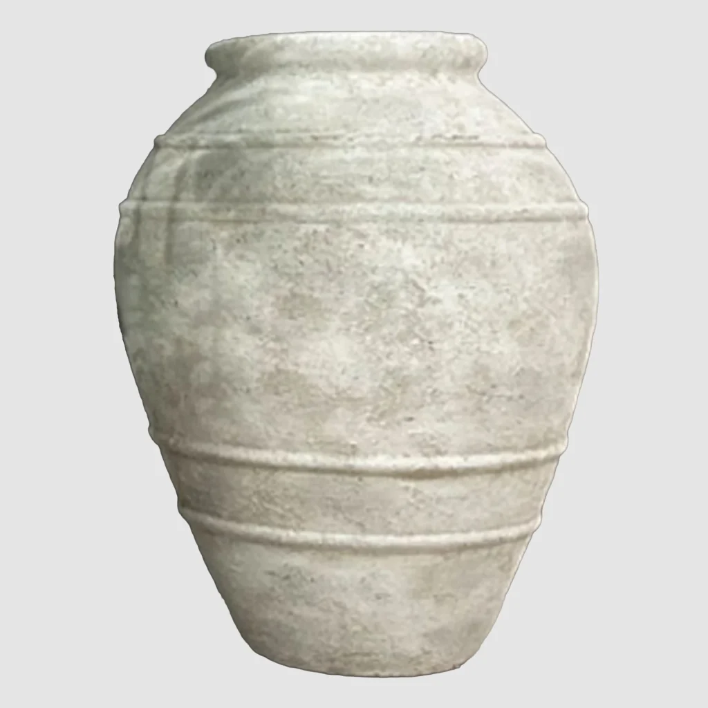 25STZ526012 75cm Large Textured Cement Planter