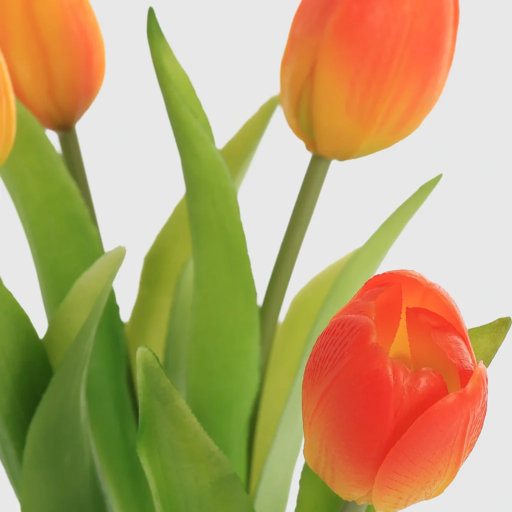 30cm Artificial five Head Tulip Bouquet-5