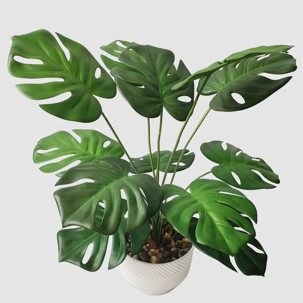 50cm Artificial Monstera Plant with 12 Leaves 25STP412003-1