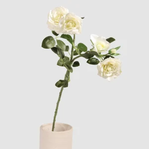 66cm Artificial 5-Head Diamond Rose Stem (1)