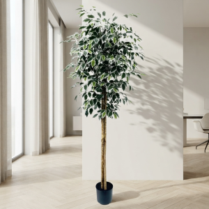 183cm Artificial 3-Trunk Banyan Tree