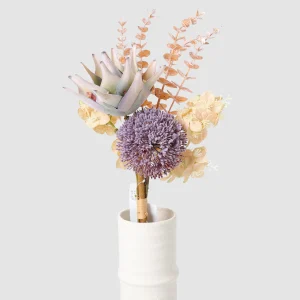 59cm Artificial Autumn Allium Monadenium Bouquet 26STB513002