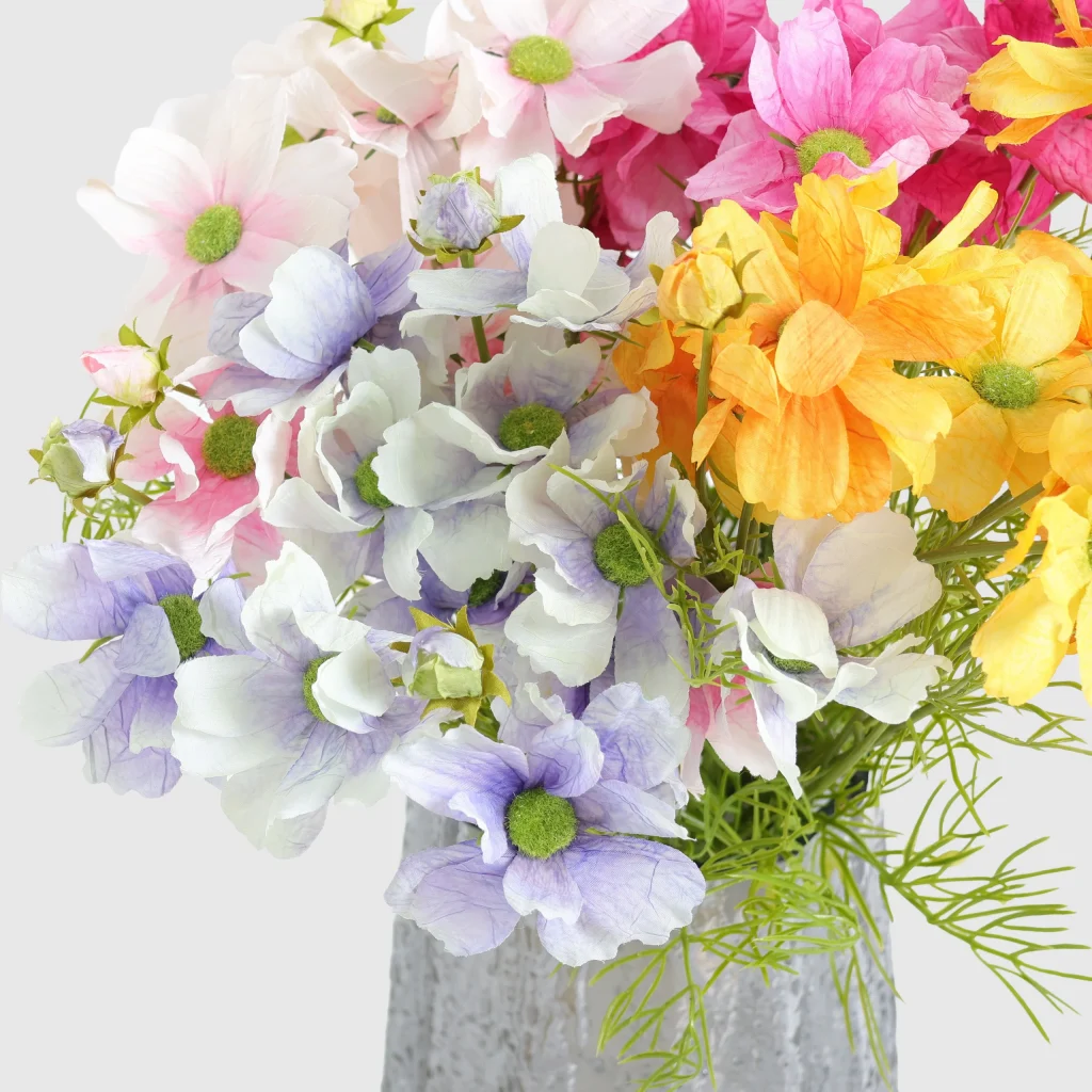 50cm Artificial Cosmos Bouquet 26STB607001-191A0207