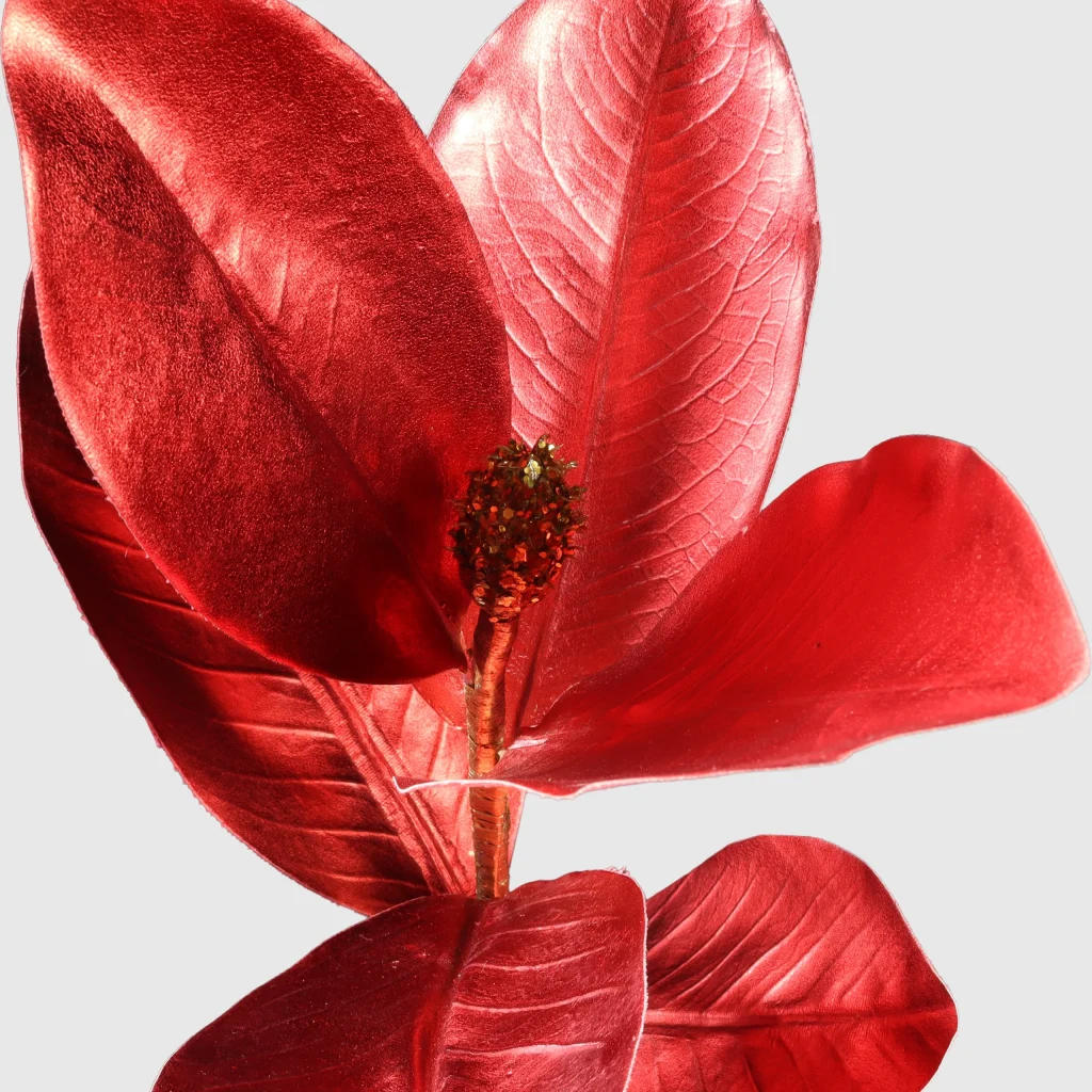 56cm Artificial Magnolia Leaf Branch 25STD297299-IMG_0928