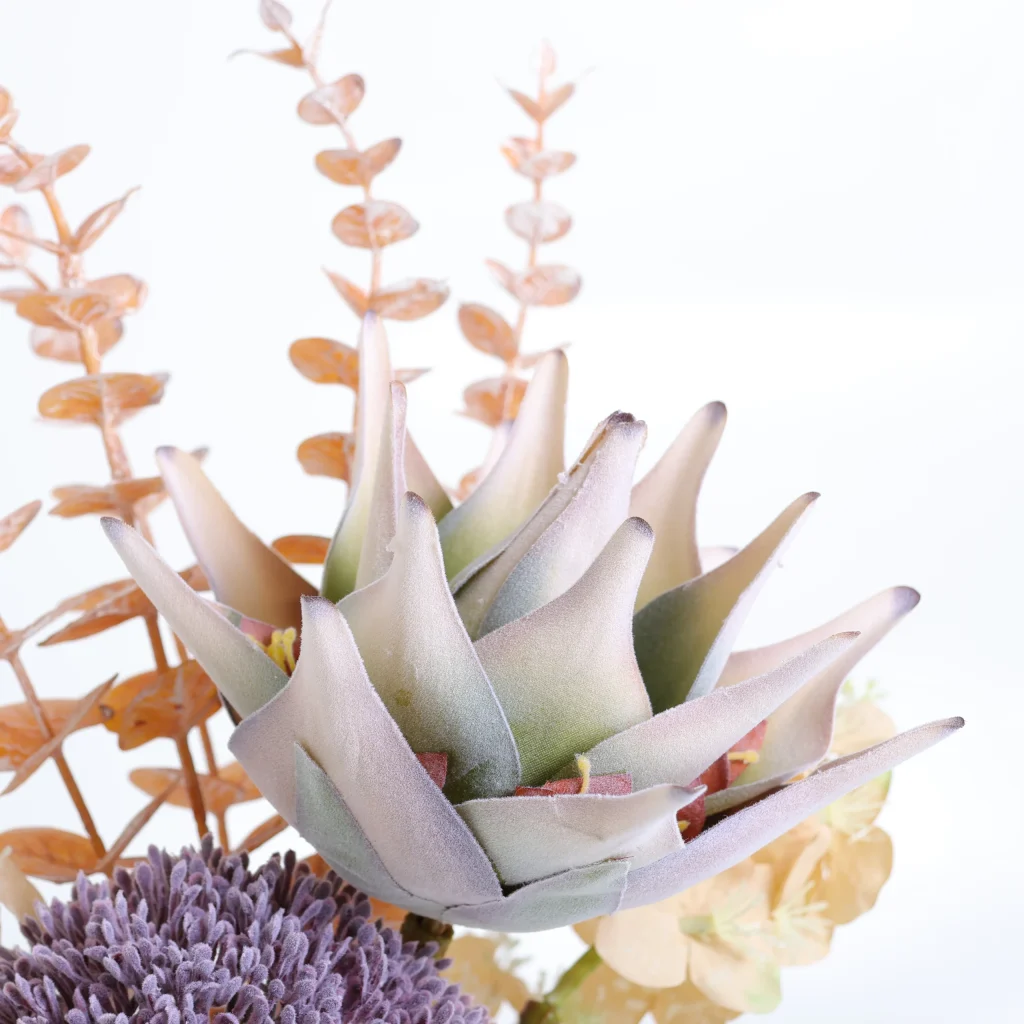 59cm Artificial Allium Monadenium Bouquet 26STB513002-2 (1)