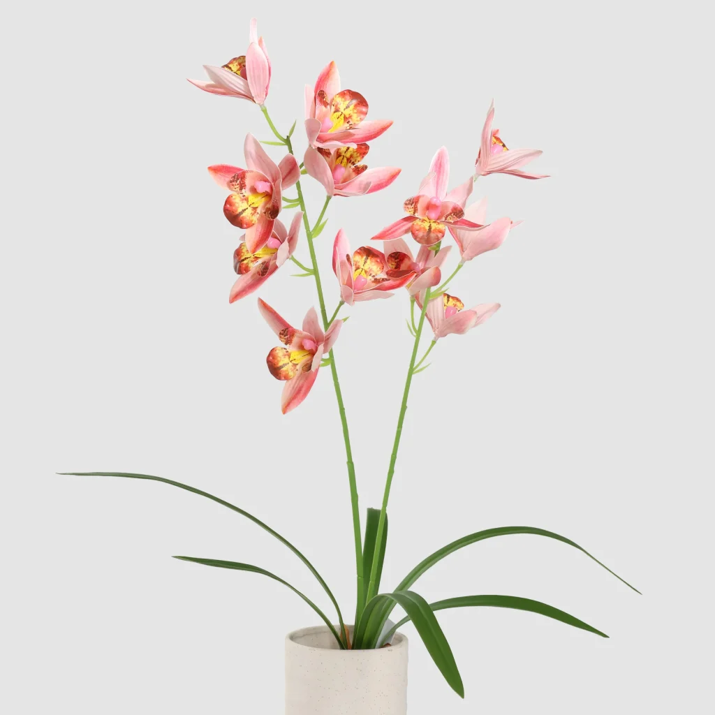 Ramo de Orquídeas Pájaro Artificial de 72 cm 25STB412049-3