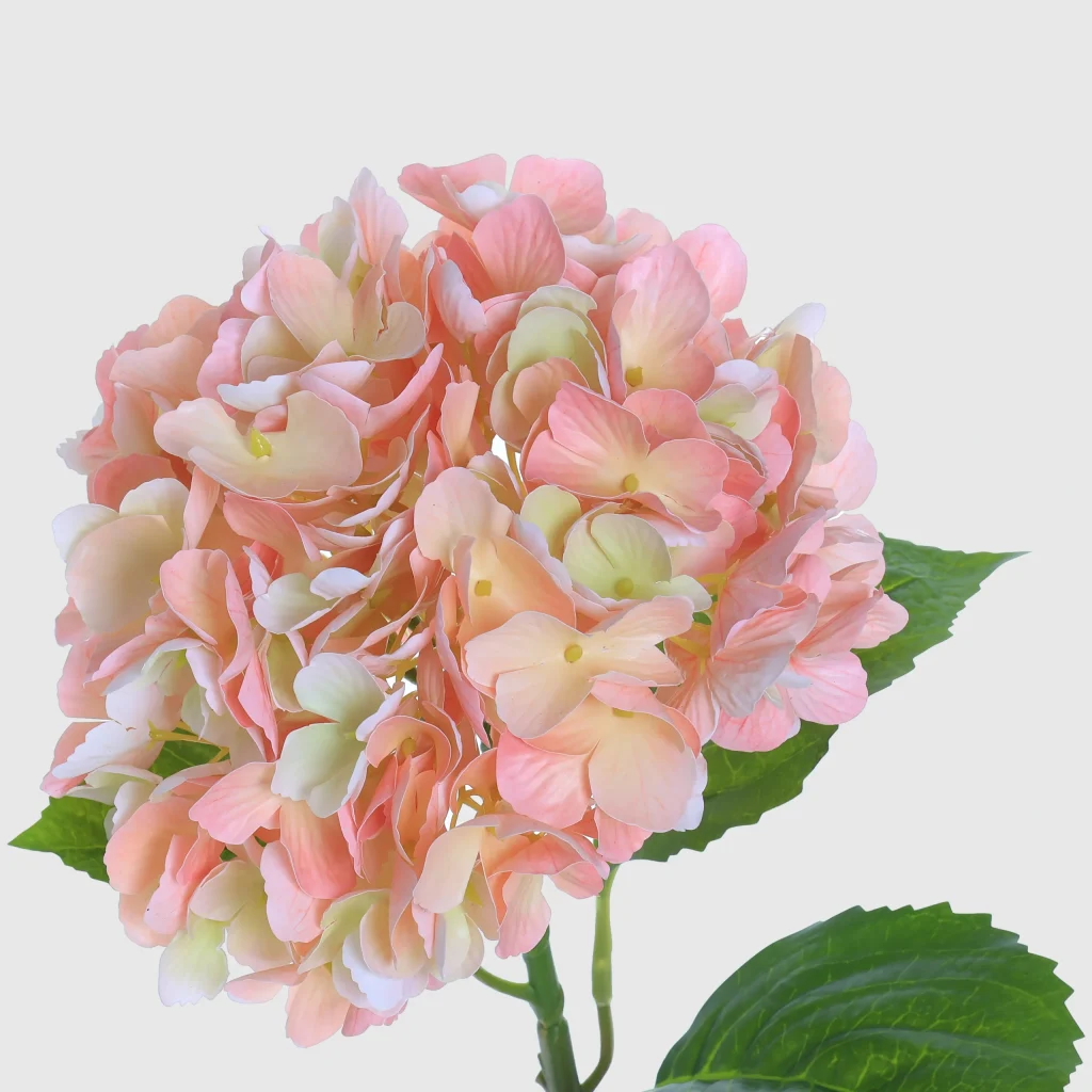63cm Artificial Real Touch Giant Hydrangea Stem 26STD621002-7