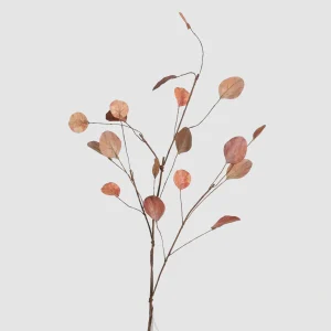 110cm Artificial Autumn Round Leaf Stem 26STD612044-1