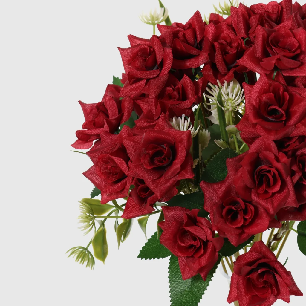 34cm Artificial Mini Angle Rose Bouquet 26STB631005-5 (2)
