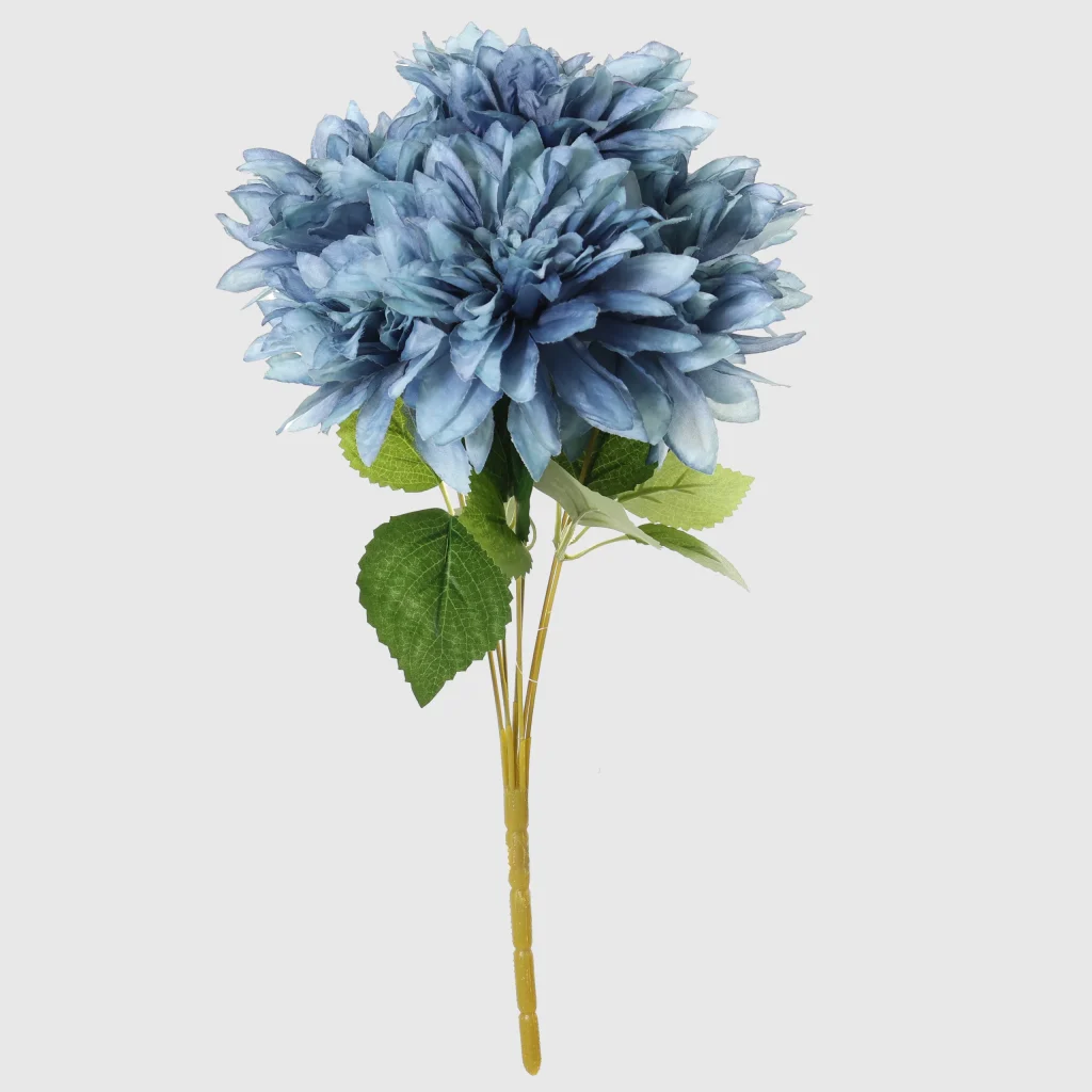 42cm Artificial Dahlia Bouquet supplier 26STB631001-4