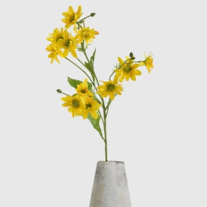 Chinese 56cm Artificial Japanese Small Chrysanthemum Stem manufacturer 26STD607015-2