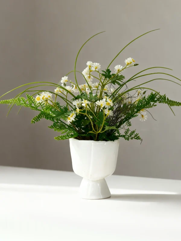 28cm Artificial Daisy Potted Plant